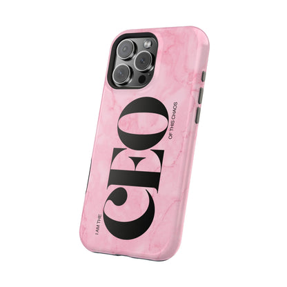 CEO Of This Chaos - MagSafe® iPhone case in Quartz