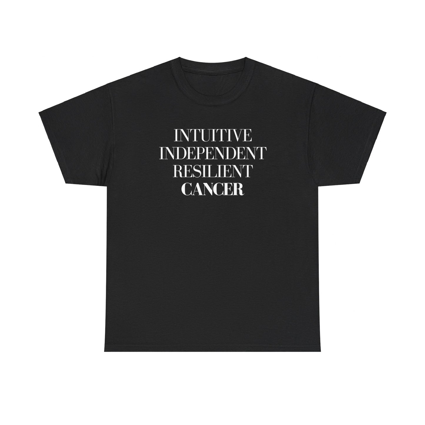 CANCER T-shirt (white letters)