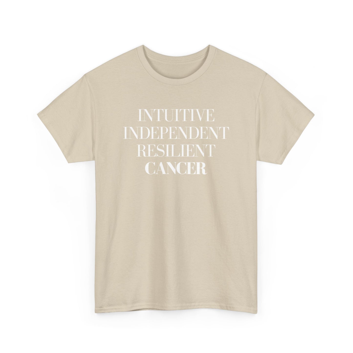 CANCER T-shirt (white letters)