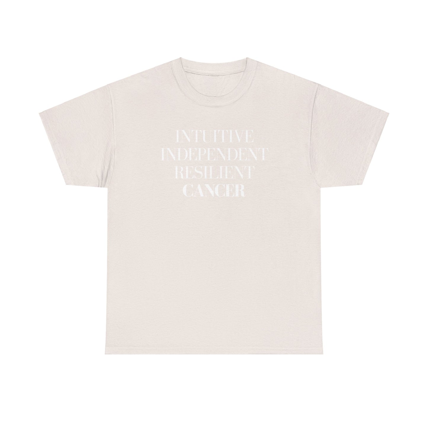 CANCER T-shirt (white letters)