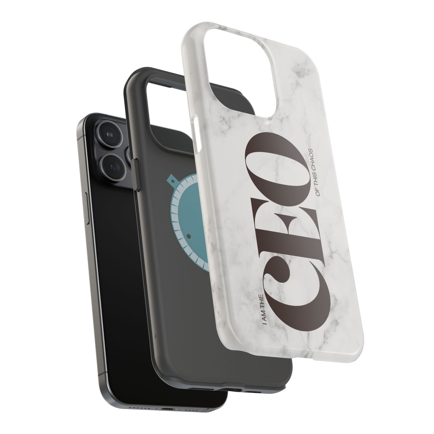 CEO of this chaos - MagSafe® iPhone case in Marble