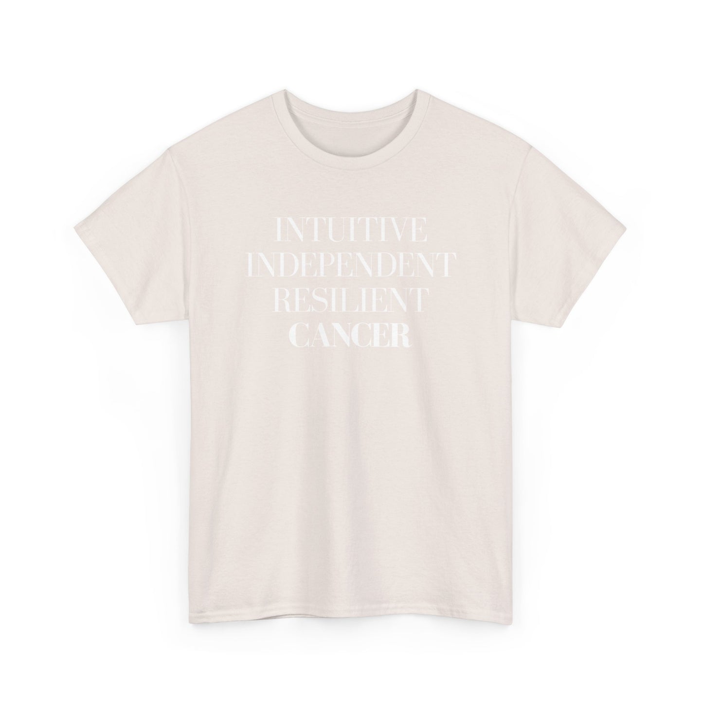 CANCER T-shirt (white letters)