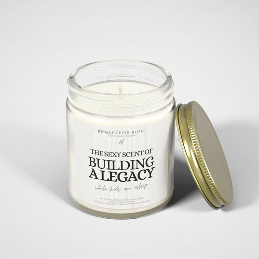 Building a legacy while kids are asleep - premium eco-friendly candle