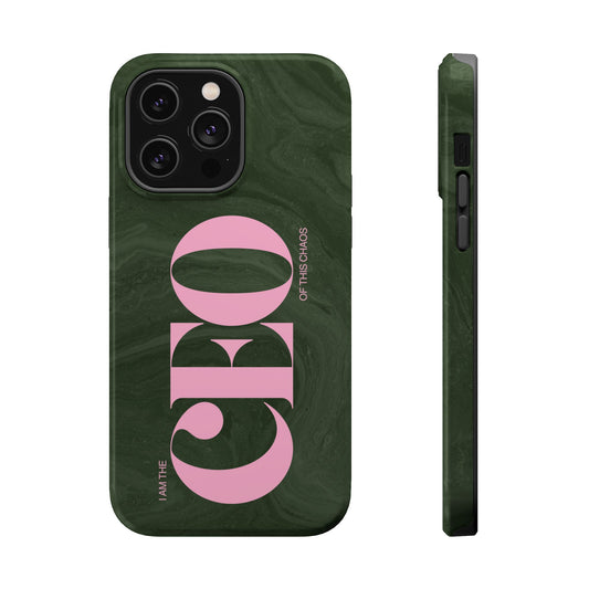 CEO of this chaos - MagSafe® iPhone case in Jade