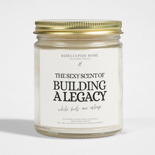 Building a legacy while kids are asleep - premium eco-friendly candle
