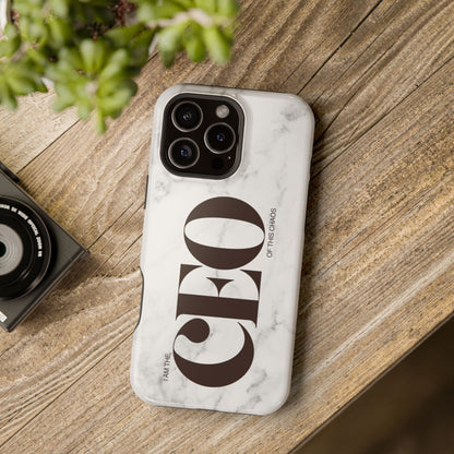 CEO of this chaos - MagSafe® iPhone case in Marble