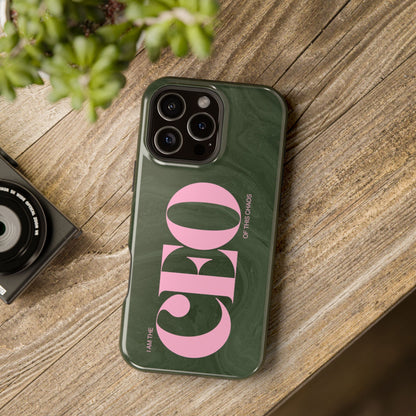 CEO of this chaos - MagSafe® iPhone case in Jade