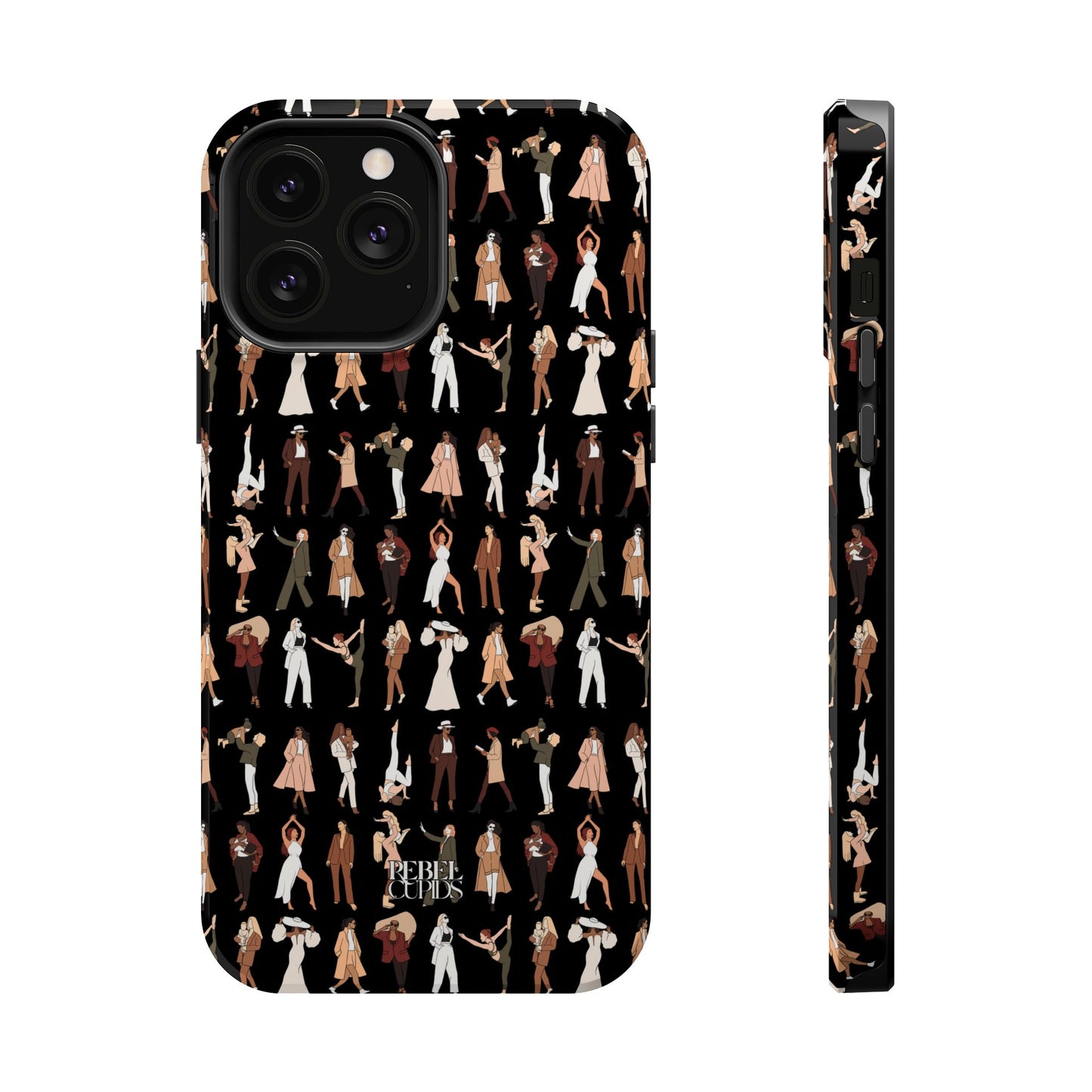 She does it all - MagSafe® iPhone case in Black